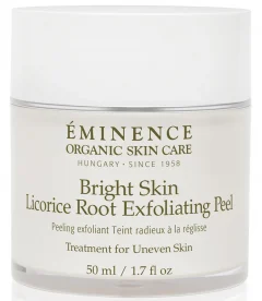 Eminence Organic Skin Care Bright Skin Licorice Root Exfoliating Peel