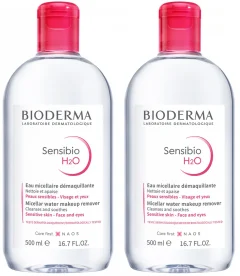 Bioderma Sensibio H2O Micellar Water Duo 16.9 oz (Worth $40.00)