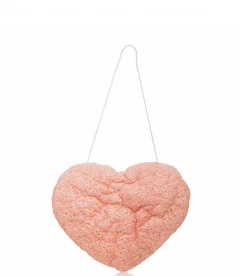 One Love Organics The Cleansing Sponge - French Pink Clay Heart Shape (1 piece)
