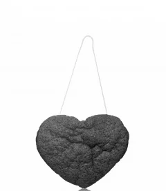 One Love Organics The Cleansing Sponge - Charcoal Heart Shape (1 piece)