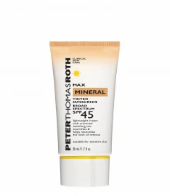 Peter Thomas Roth Max Mineral Tinted Sunscreen Broad Spectrum SPF 45 UVAUVB Protective Lotion 1.7 fl. oz.