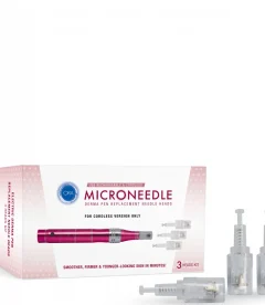 ORA Electric Microneedle Roller Derma Pen Replacement Heads - 3 Heads Kit (For CORDLESS version only) 3 piece