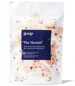 goop beauty "The Martini" Emotional Detox Bath Soak 24oz.