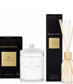 Glasshouse Arabian Nights Candle and Liquid Diffuser