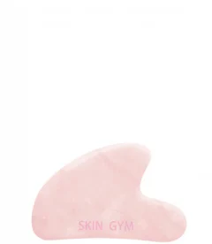 Skin Gym Rose Quartz Sculpty Heart Gua Sha
