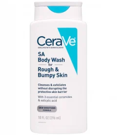 CeraVe SA Body Wash with Salicylic Acid for Rough and Bumpy Skin (10 fl. oz.)