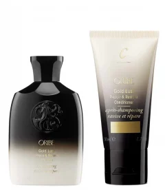Oribe Gold Lust Repair and Restore Shampoo and Conditioner Travel Bundle