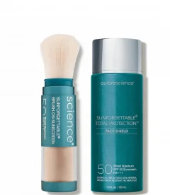 Colorescience Sunforgettable Face Shield and Brush-On Duo - Worth $111 (Various Shades)