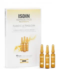 ISDIN Isdinceutics Flavo-C Ultraglican Serum Ampoules (10 ampoules)