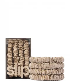 Slip Pure Silk Skinny Scrunchies - Blonde
