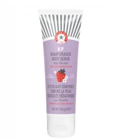 First Aid Beauty KP Bump Eraser Body Scrub with 10% AHA - Body Exfoliant for Keratosis Pilaris 226g