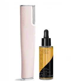 DERMAFLASH x St. Tropez Dermaplaning and Self Tanning Duo ($241 Value)