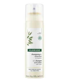 Klorane Dry Shampoo with Oat Milk - All Hair Types 3.2 oz.