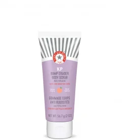 First Aid Beauty KP Bump Eraser Body Scrub with 10% AHA 2oz - Peach
