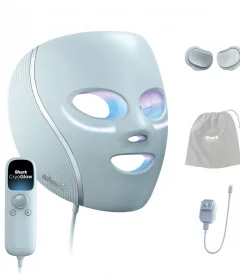 Shark Beauty CryoGlow Under- Eye Cooling + LED Anti-Aging & Skin Clearing Face Mask - Blue Chill
