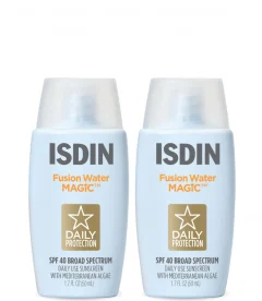 ISDIN Fusion Water Magic SPF40 50ml Duo ($76 Value)