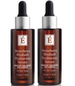 Eminence Organic Skin Care Strawberry Rhubarb Hyaluronic Serum Duo (Worth $110.00)