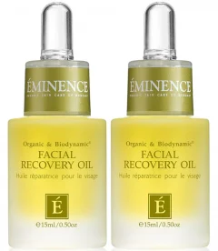 Eminence Organic Skin Care Facial Recovery Oil Duo (Worth $170)