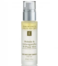 Eminence Organic Skin Care Shiitake & Ashwagandha Bi-Phase Mist 60ml