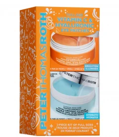 Peter Thomas Roth Vitamin C & Hyaluronic Eye Patches 2-Piece Full Size Kit