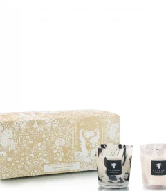 Baobab Collection Candles Black & White Pearls Duo Max 08 (Worth $176.00)