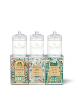 Glasshouse Fragrances Christmas Candle Trio