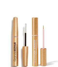 GRANDE Cosmetics GrandeLASH-Sensitive Peptide Lash Serum + GrandeREPAIR Leave-In Lash Conditioner Duo