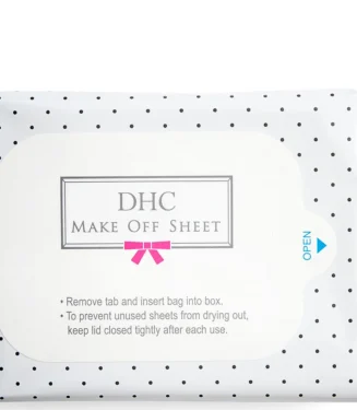 DHC Make Off Sheet, Make Up Remover Wipes - 50 sheets