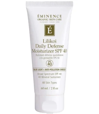 Eminence Organic Skin Care Lilikoi Daily Defense Moisturizer SPF 40