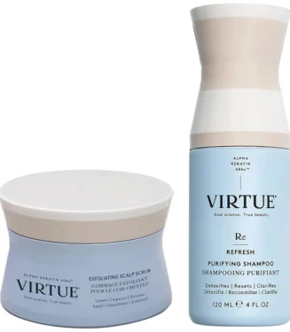 VIRTUE Purifying and Exfoliating Scalp Duo