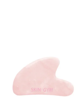 Skin Gym Rose Quartz Sculpty Heart Gua Sha