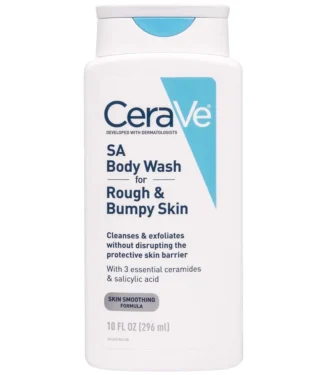 CeraVe SA Body Wash with Salicylic Acid for Rough and Bumpy Skin (10 fl. oz.)