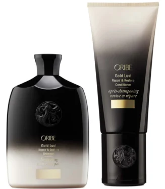 Oribe Gold Lust Repair and Restore Shampoo and Conditioner Bundle 8.5 fl oz