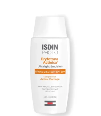 ISDIN Eryfotona Actinica Mineral Broad-Spectrum Face Sunscreen SPF 50+ (3.4 fl. Oz)