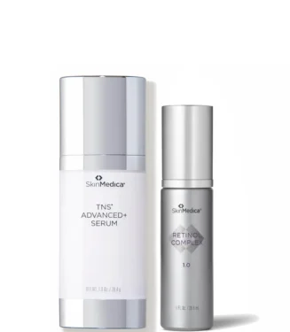 SkinMedica TNS Advanced+ and Age Defense Retinol Complex Duo