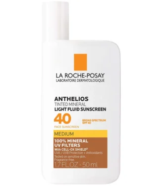 La Roche-Posay Anthelios Tinted Mineral Light Fluid SPF 40 (Various Shades)