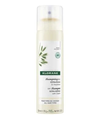 Klorane Dry Shampoo with Oat Milk - All Hair Types 3.2 oz.