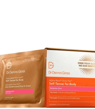Dr Dennis Gross Skincare Alpha Beta Glow Pad Self-Tanner for Body (8 Pack)