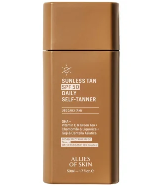 Allies of Skin Sunless Tan SPF 50 Daily Sunscreen + Self-Tanner 50ml