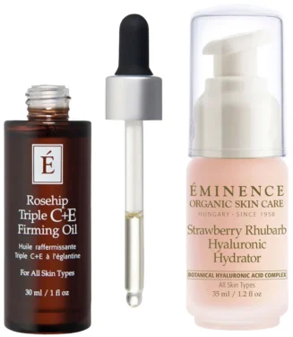 Eminence Organic Skin Care Moisturized Glowing Skin Bundle