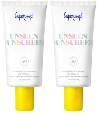 Supergoop! Unseen Sunscreen SPF 50 Duo