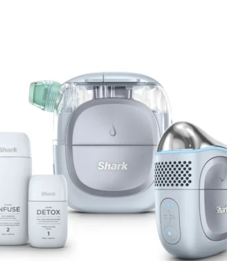Shark FacialPro Glow At Home Hydro-Powered Facial System - Blue