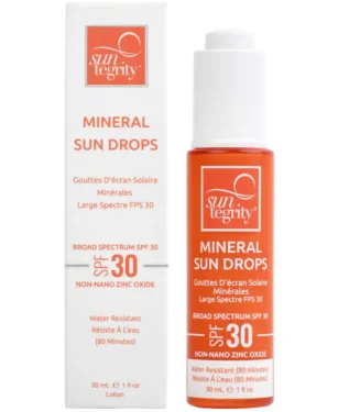 Suntegrity Skincare Mineral Sun Drops, Broad Spectrum SPF 30 30ml