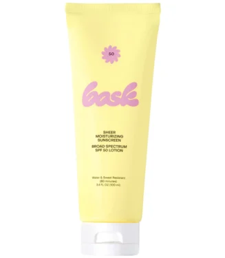 Bask Suncare SPF 50 Sheer Moisturizing Lotion (100ml)