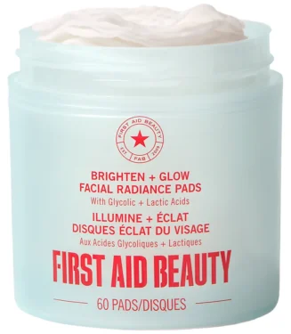 First Aid Beauty Brighten + Glow Facial Radiance Pads (60 count)